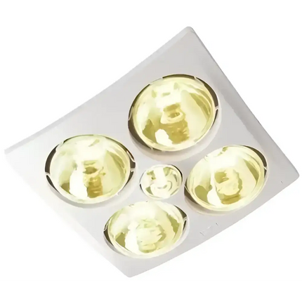 Four Pack 275W Heat Globe For IXL Bathroom Fittings Dropli, infra red heat lamp, four-pack-275w-heat-globe-for-ixl-bathroom-fittings