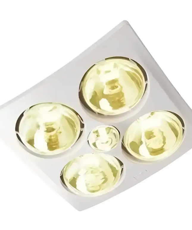 Four Pack 275W Heat Globe For IXL Bathroom Fittings Dropli, infra red heat lamp, four-pack-275w-heat-globe-for-ixl-bathroom-fittings