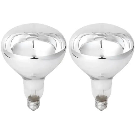Twin Pack 275W Heat Globe For IXL Bathroom Fittings-infra red heat lamp-Dropli