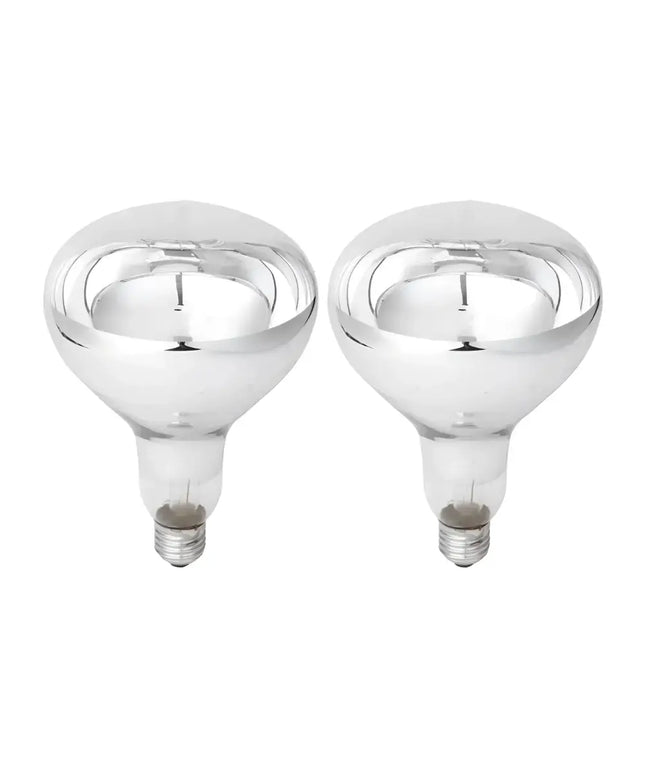 Twin Pack 275W Heat Globe For IXL Bathroom Fittings-infra red heat lamp-Dropli