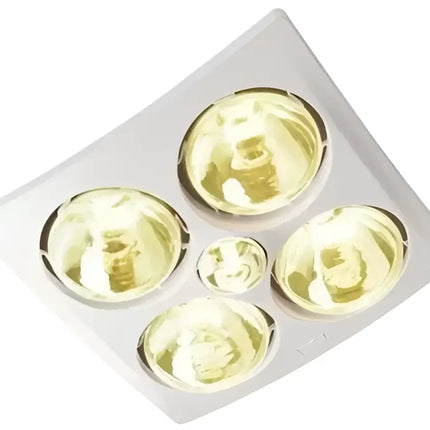 Twin Pack 275W Heat Globe For IXL Bathroom Fittings-infra red heat lamp-Dropli