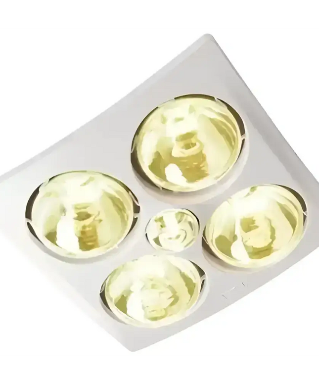 Twin Pack 275W Heat Globe For IXL Bathroom Fittings-infra red heat lamp-Dropli