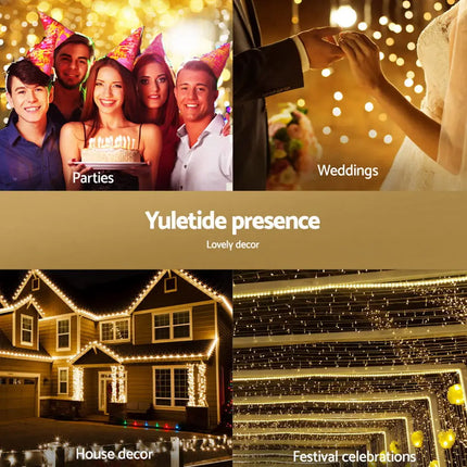 2Mx3M Christmas Net String Light Set Warm 504 LEDs - Occasions > Christmas > Outdoor Decorations & Lights