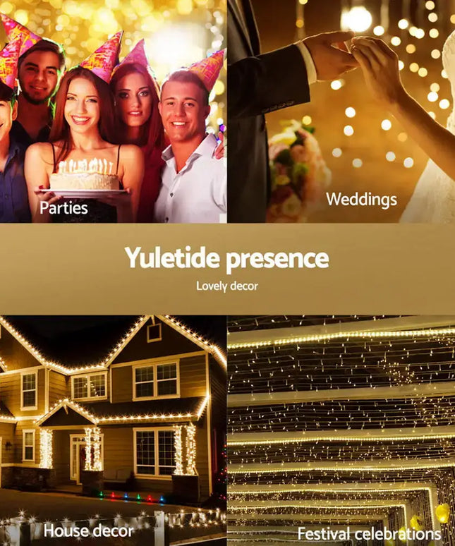 2Mx3M Christmas Net String Light Set Warm 504 LEDs - Occasions > Christmas > Outdoor Decorations & Lights