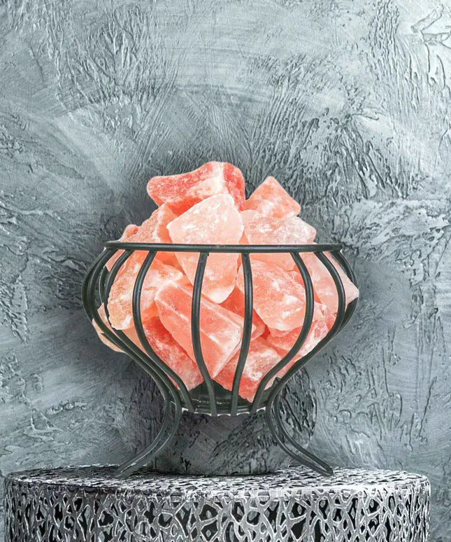 3.5kg Himalayan Salt Chunks Amore Lamp (12V – 12W)