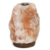 3-5kg natural-shaped oil salt lamp with a timber base, glowing warmly on a tabletop Sydney.