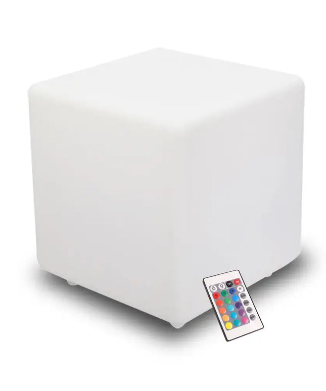 30CM OUTDOOR SOLAR CUBE RGB LED Light Solar & AC Charging W/ REMOTE CONTROL IP65 Dropli, Solar Garden, 30cm-outdoor-solar-cube-rgb-led-light-solar-ac-charging-w-remote-control-ip65