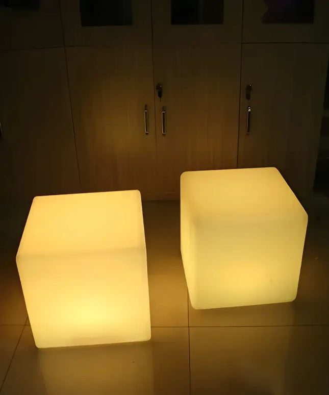 30CM OUTDOOR SOLAR CUBE RGB LED Light Solar & AC Charging W/ REMOTE CONTROL IP65 Dropli, Solar Garden, 30cm-outdoor-solar-cube-rgb-led-light-solar-ac-charging-w-remote-control-ip65