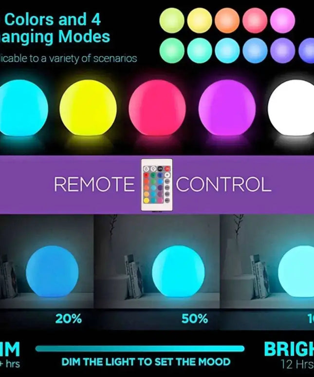 30CM OUTDOOR FULLMOON RGB LED Ball Light Solar & AC Charging W/REMOTE CONTROL IP65 Dropli, Solar Garden, 30cm-outdoor-fullmoon-rgb-led-ball-light-solar-ac-charging-w-remote-control-ip65