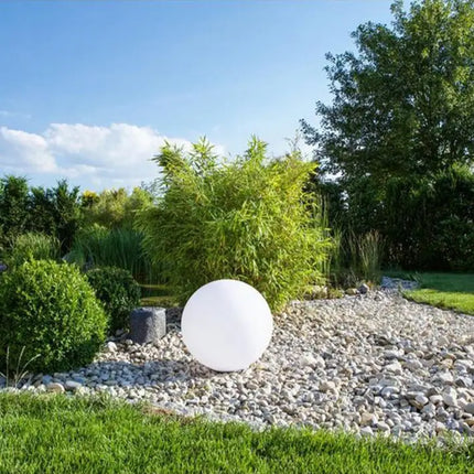 30cm Outdoor Solar-Powered RGB LED Orb Light | Waterproof Garden Mood Lamp - Home & Garden > Garden Lights > Other