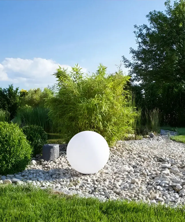 30cm Outdoor Solar-Powered RGB LED Orb Light | Waterproof Garden Mood Lamp - Home & Garden > Garden Lights > Other