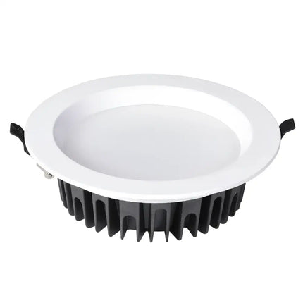 30W Tri-Colour Dimmable Aluminium LED Downlight 190mm cut out