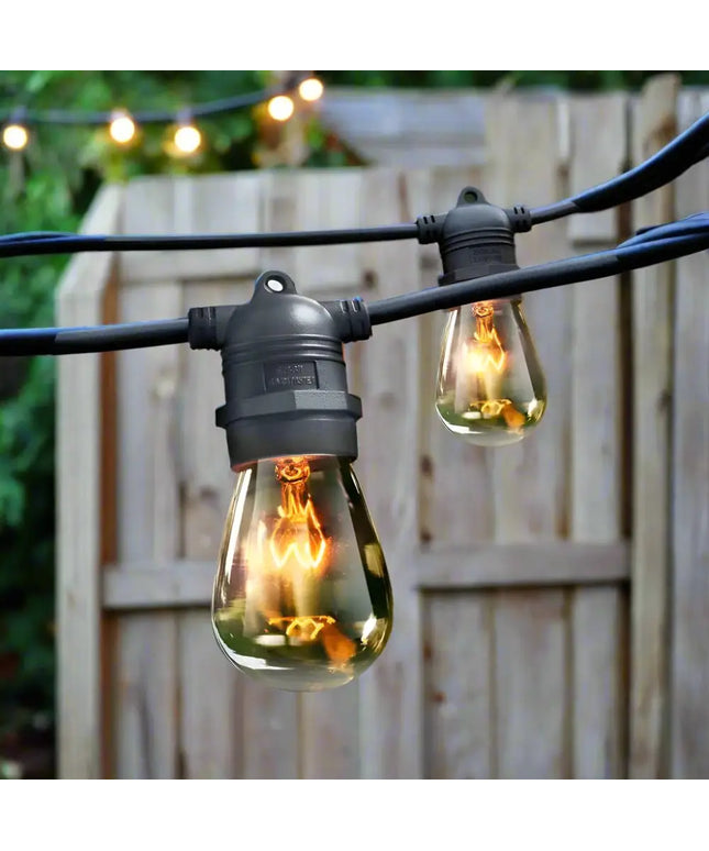 38m Festoon String 40 S14 Lights Plug in kit Dropli, Occasions > Lights, jingle-jollys-38m-festoon-string-lights-christmas-bulbs-party-wedding-garden-party