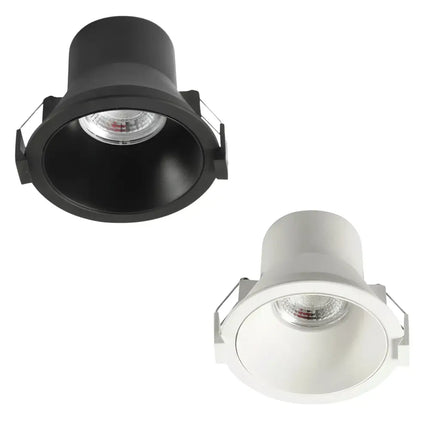 3A Lighting DL1016 10W Deep Recessed LED Downlight White 90mm
