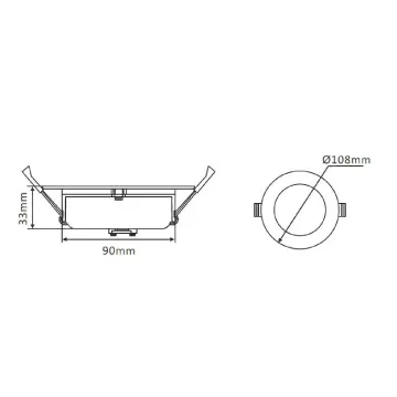 3A Lighting DL1262 12W Samsung Tri-colour Chip Downlight 3A, LED Downlight, 3a-lighting-dl1262-12w-samsung-tri-colour-chip-downlight