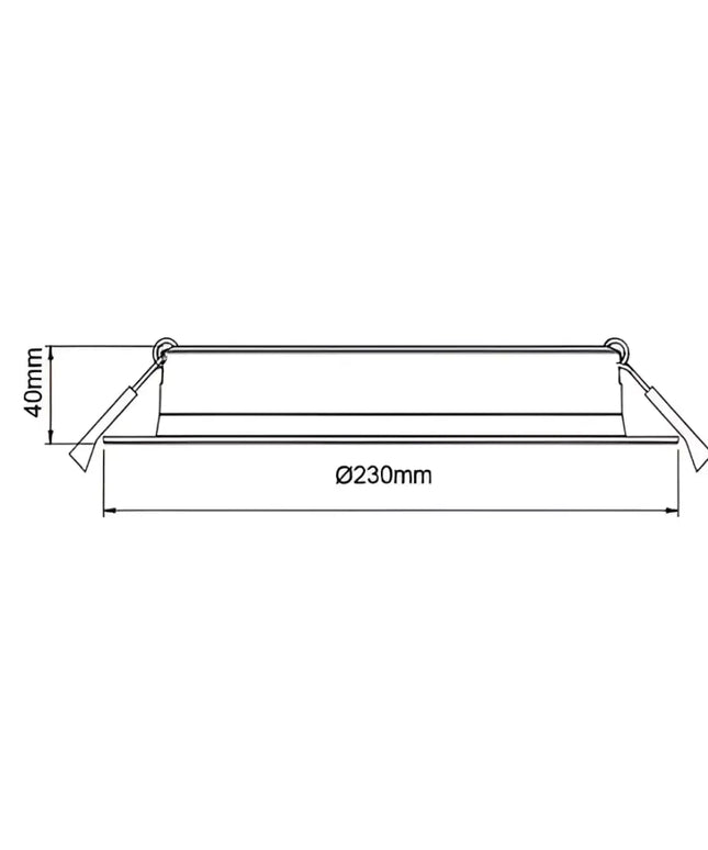3A Lighting 40W High Efficiency Downlight DL4009/40W/TC 3A, LED Downlight, 3a-lighting-40w-high-efficiency-downlight-dl4009-40w-tc