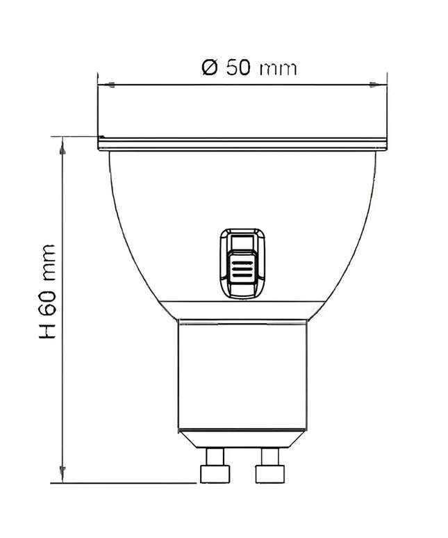 3A Lighting 6W = 35W LED Tri-Colour GU10 Globe-GLOBES-3A