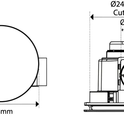 Premium 3A Altair 16’’ H200-1 - Exhaust Fan