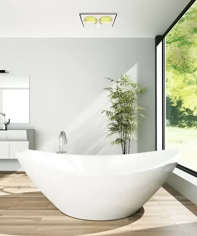 3A 2 Light Heat Bathroom 3-in-1 Heater-Bathroom Heaters-3A