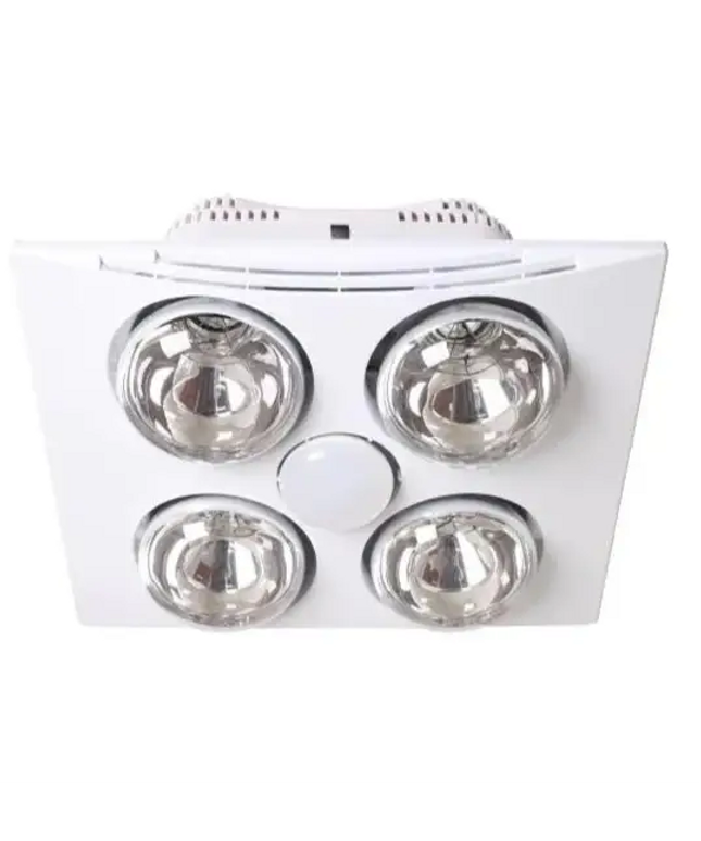 3A 4 Light Heat Bathroom 3-in-1 Heater - Bathroom Heaters