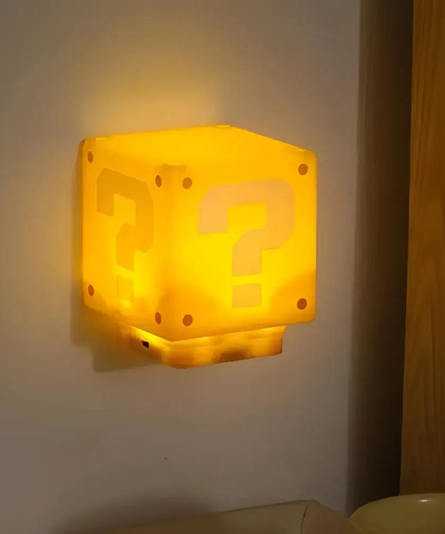 LED Question Mark Night Light with Music and USB Charging