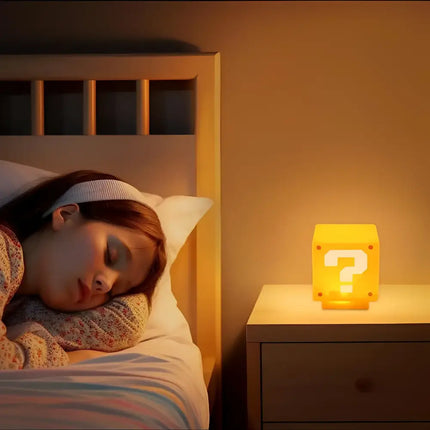LED Question Mark Night Light with Music and USB Charging