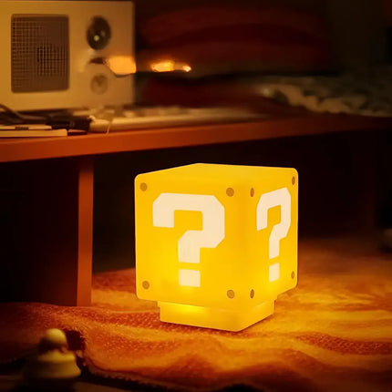 LED Question Mark Night Light with Music and USB Charging