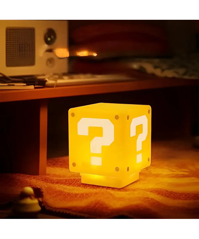LED Question Mark Night Light with Music and USB Charging