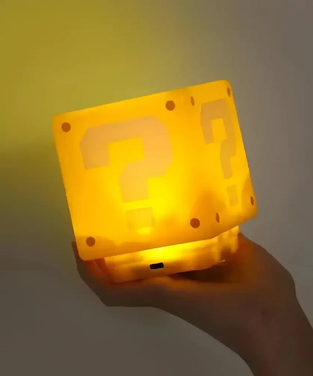 LED Question Mark Night Light with Music and USB Charging