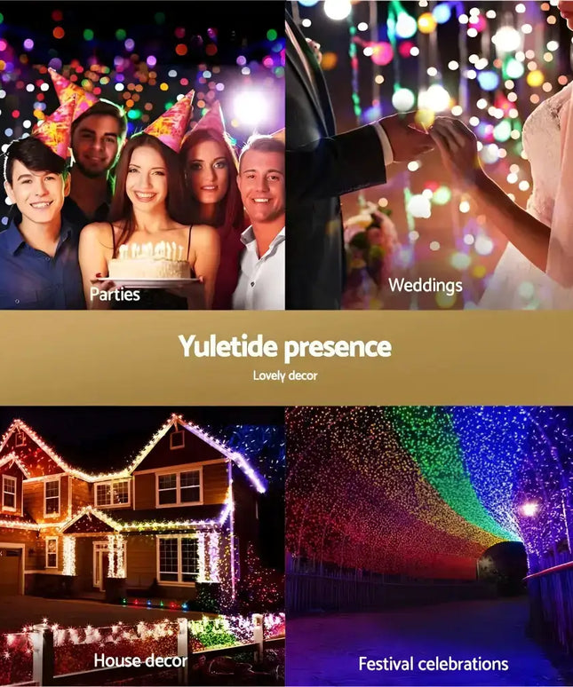 3M Christmas Curtain Fairy Lights String 480 LED Party kit Dropli, Occasions > Christmas, jingle-jollys-3m-christmas-curtain-fairy-lights-string-480-led-party-wedding