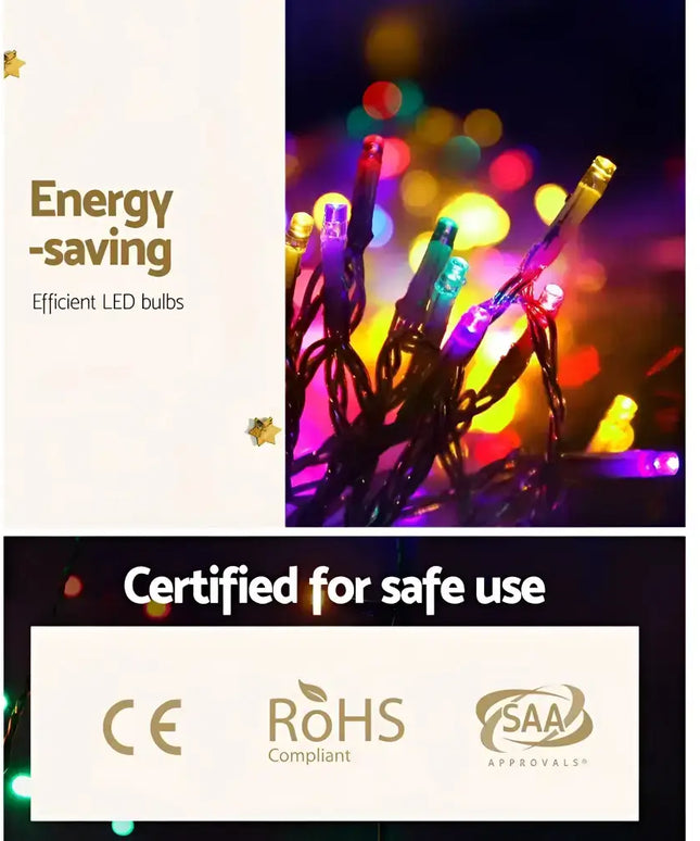 3M Christmas Curtain Fairy Lights String 480 LED Party kit Dropli, Occasions > Christmas, jingle-jollys-3m-christmas-curtain-fairy-lights-string-480-led-party-wedding