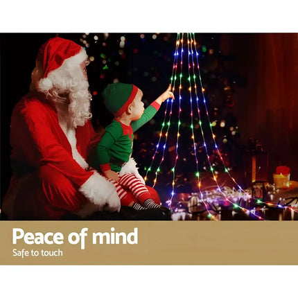 3M Christmas Curtain Fairy Lights String 480 LED Party kit Dropli, Occasions > Christmas, jingle-jollys-3m-christmas-curtain-fairy-lights-string-480-led-party-wedding