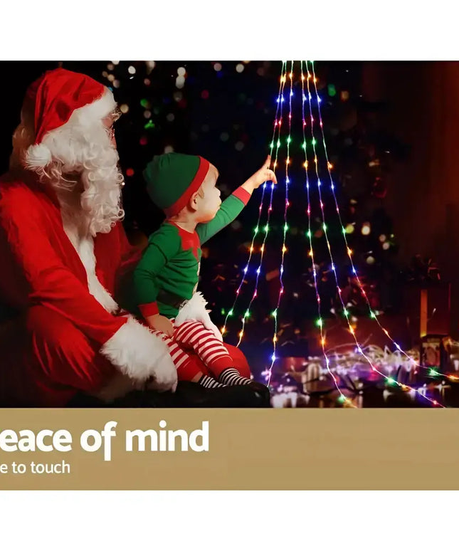 3M Christmas Curtain Fairy Lights String 480 LED Party kit Dropli, Occasions > Christmas, jingle-jollys-3m-christmas-curtain-fairy-lights-string-480-led-party-wedding