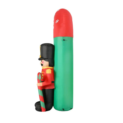 Inflatable Christmas Nutcracker from 3M Christmas Inflatable Archway Illuminated Decorations