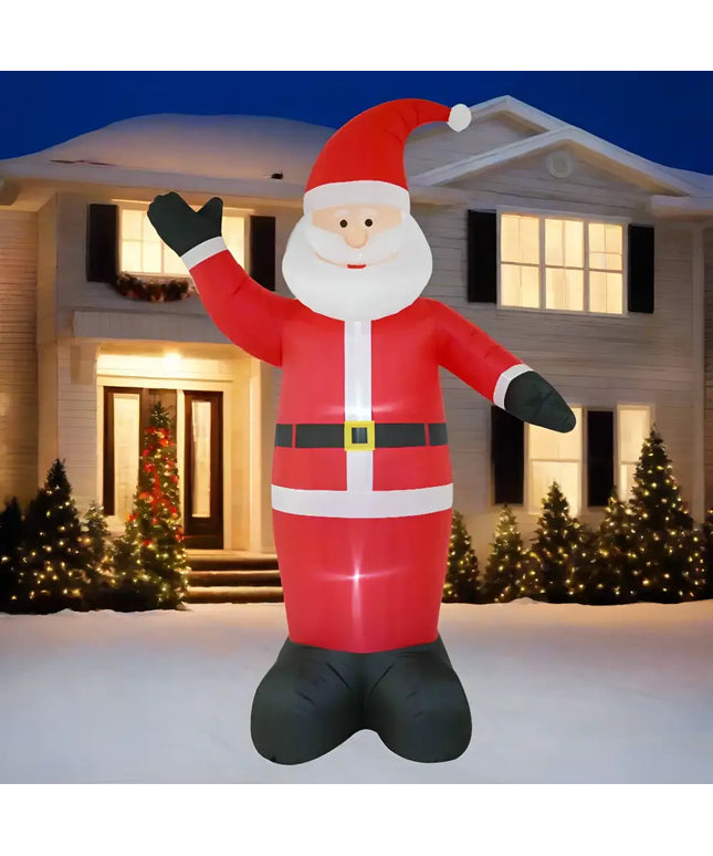Inflatable Santa Claus decoration from 3M Giant Santa Inflatable Decoration for holiday display