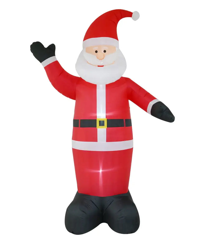 Inflatable Santa Claus figure displayed as 3M Giant Santa Inflatable Decoration for holiday decor