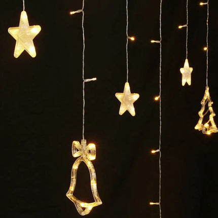 3M Icicle 138 Warm White LED Christmas Lights - Occasions > Christmas > Outdoor Decorations & Lights