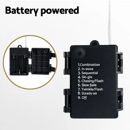 3M Icicle 138 Warm White LED Christmas Lights - Occasions > Christmas > Outdoor Decorations & Lights