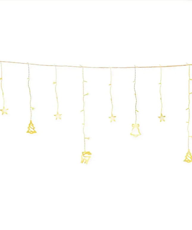 3M Icicle 138 Warm White LED Christmas Lights - Occasions > Christmas > Outdoor Decorations & Lights