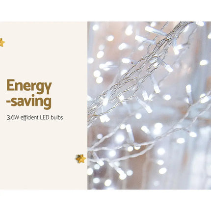 3X6M Christmas Curtain Light Cool White 600 LED - Occasions > Christmas > Outdoor Decorations & Lights