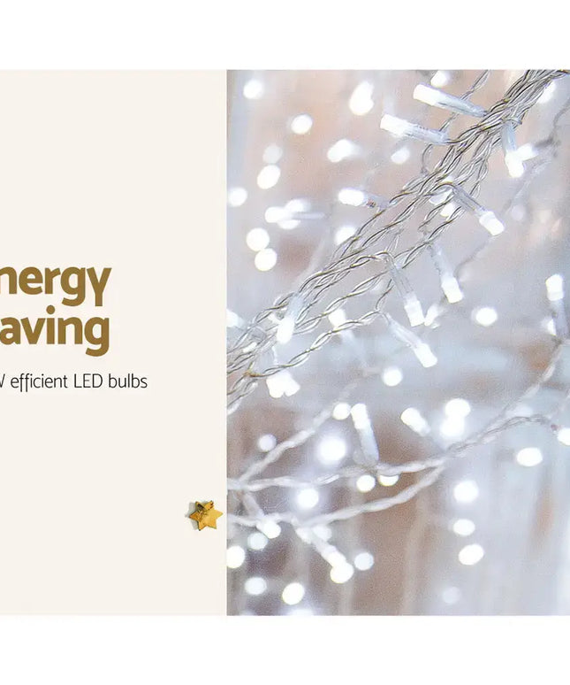 3X6M Christmas Curtain Light Cool White 600 LED - Occasions > Christmas > Outdoor Decorations & Lights