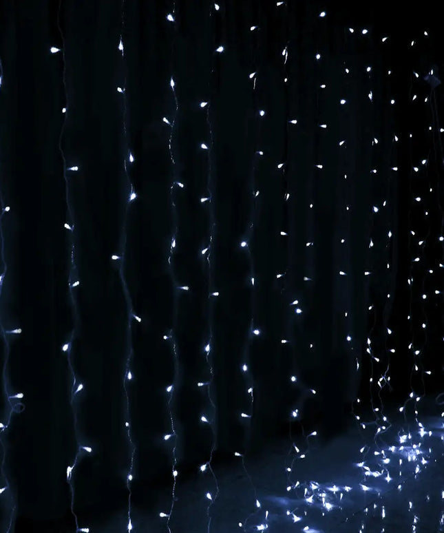 3X6M Christmas Curtain Light Cool White 600 LED - Occasions > Christmas > Outdoor Decorations & Lights
