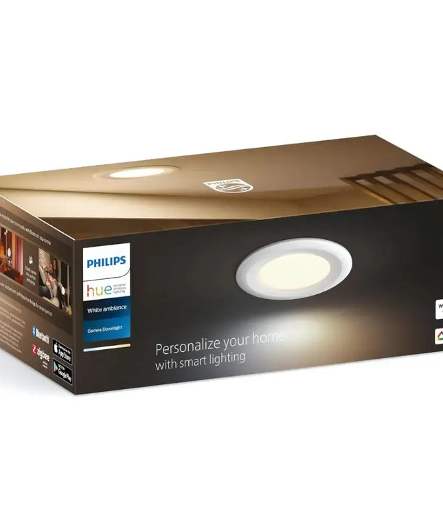 4 Pack Philips Hue Garnea V2 White Ambiance Downlight 90mm - Home & Garden > Lighting > Ceiling Lights