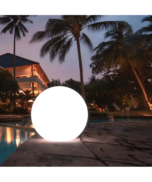 40CM OUTDOOR FULLMOON LED RGB Ball Light Solar & AC Charging IP65 Dropli, Solar Garden, 40cm-outdoor-fullmoon-led-rgb-ball-light-solar-ac-charging-ip65