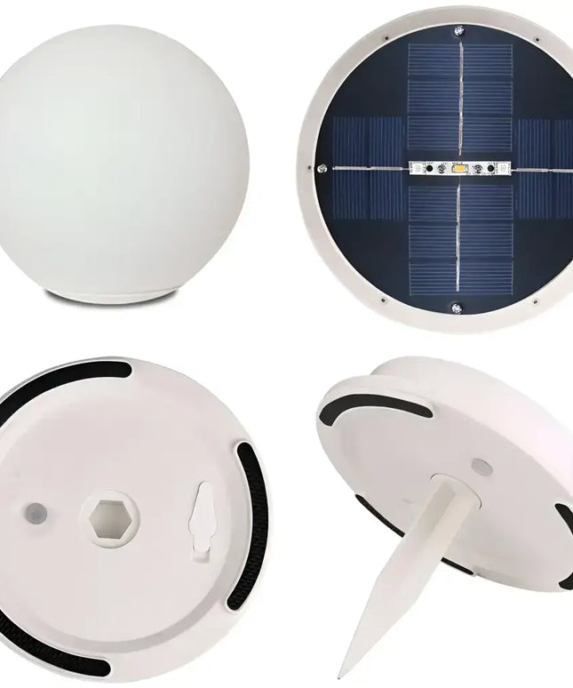 40CM OUTDOOR FULLMOON LED RGB Ball Light Solar & AC Charging IP65 Dropli, Solar Garden, 40cm-outdoor-fullmoon-led-rgb-ball-light-solar-ac-charging-ip65