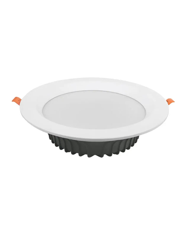 40W Tri-Colour Dimmable LED Downlight 190-220mm cut out