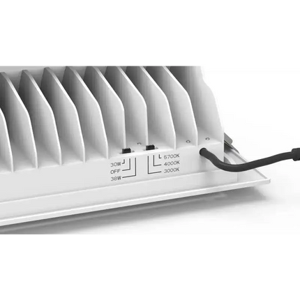 Infinite 113 40W Tri-Colour Selectable LED Rectangular Shoplighter-Commercial-COPY