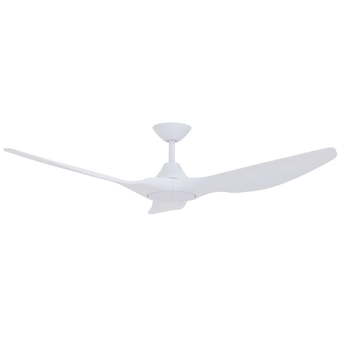 Domus Strike 60" white ceiling fan