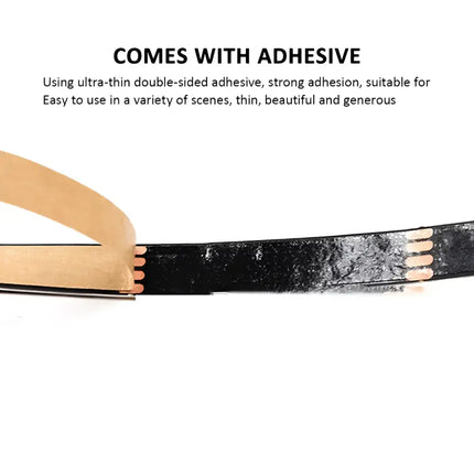 Adhesive strip with backing partially peeled on 4M RGB LED Strip Lights IP65 waterproof