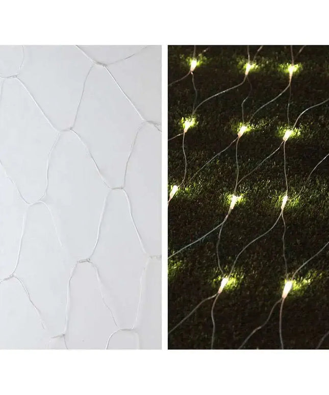 4mx6m Christmas Net Mesh Lights 1000LED String Light Plug in Kit-Occasions > Christmas-Dropli